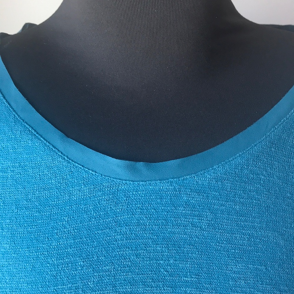 Simply Vera Vera Wang Long Sleeve Top Medium - Picture 2 of 8